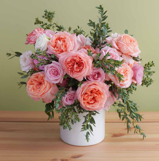envia flores rosas inglesas la mejor floreria