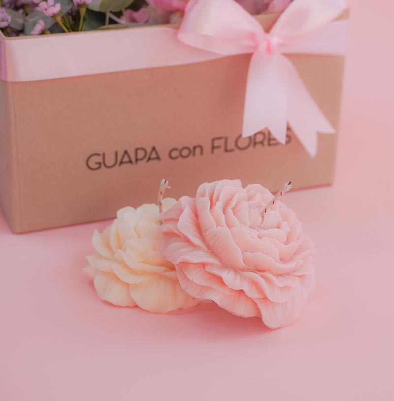 velas de peonia a domicilio regalos